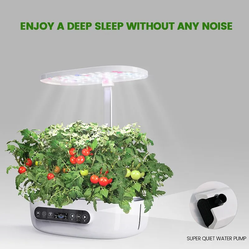 Hydroponics Lamp Plant Pot | Home Use Hydroponic System