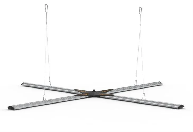 Foldable Nebula Toplinear X Shape 400w Led Grow Light